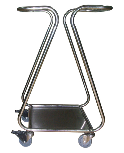 不锈钢污物车YC-WC1030