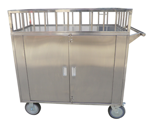 不锈钢无菌物品车