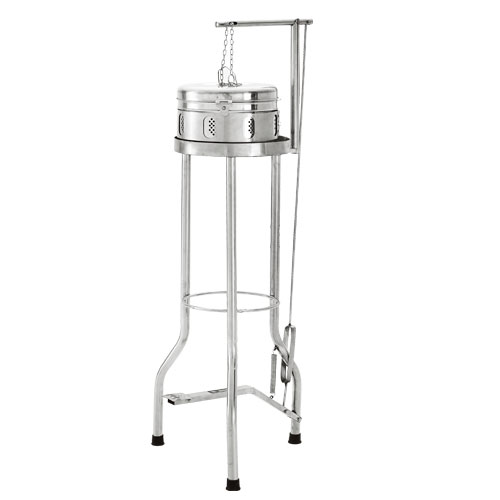 不锈钢脚踏式贮槽架（单位）